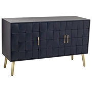 Credenza in legno nero 120x41.5x71h cm