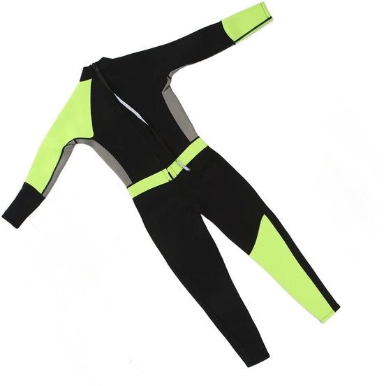 Wetsuit per Donna con Lunghe Maniche da 3 mm per Attività Subacquee e Nuoto