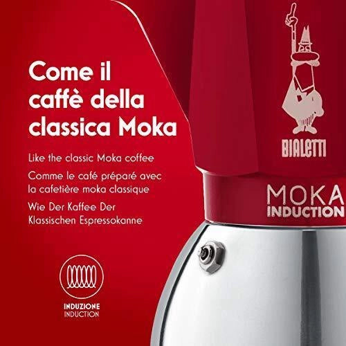 Bialetti Moka Induction 0,16 L Alluminio