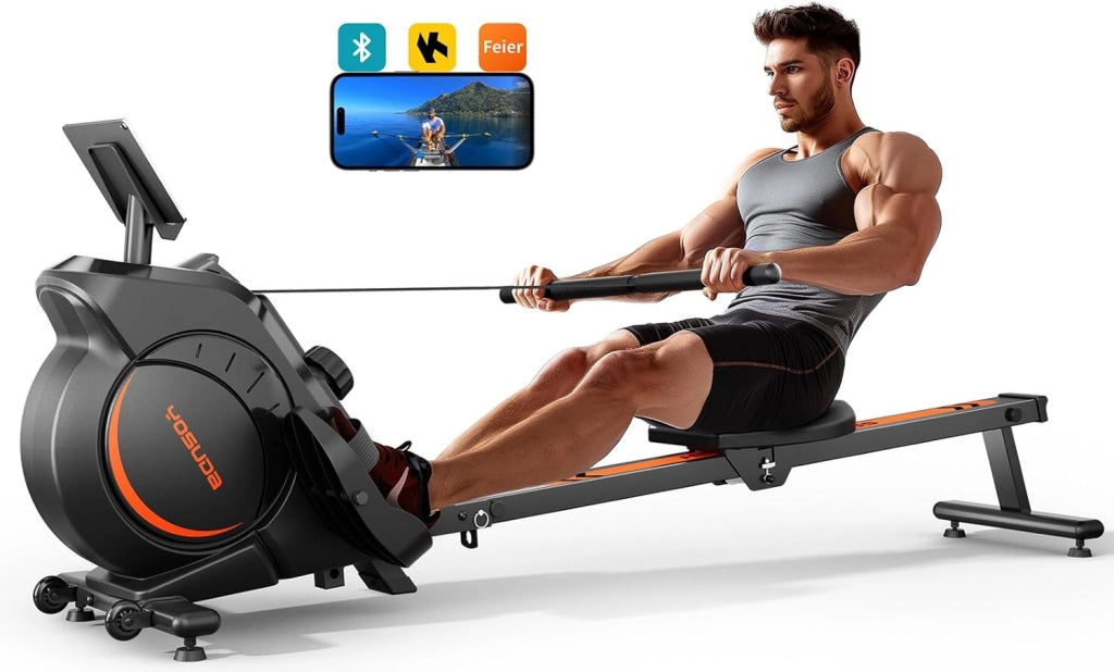 Vogatore Magnetico YOSUDA ¨C Xylo ¨C 16 Livelli Resistenza Silenziosi LCD App Pieghevole 160kg