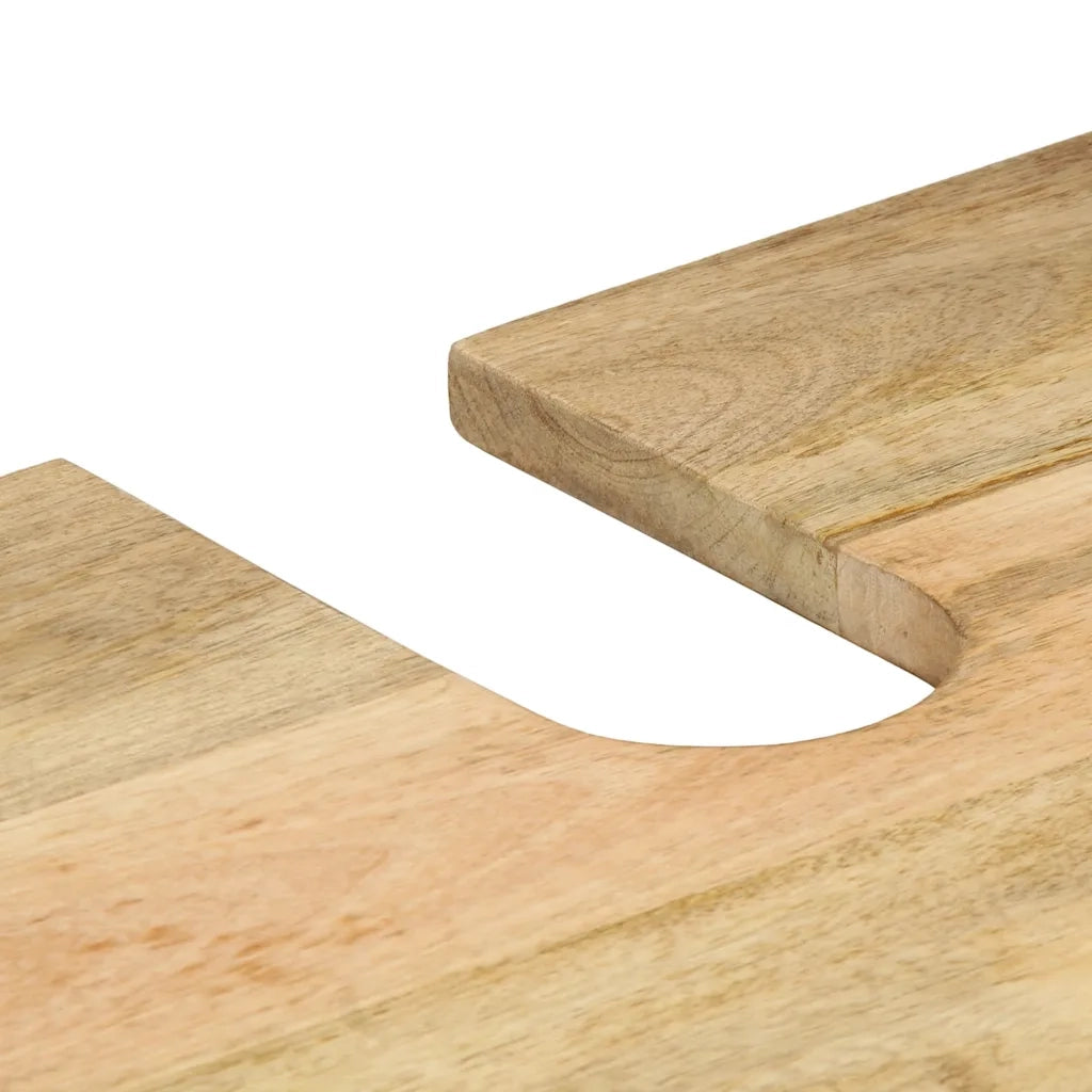 Set Mobili da Bagno 2pz in Legno Massello di Mango 3310129