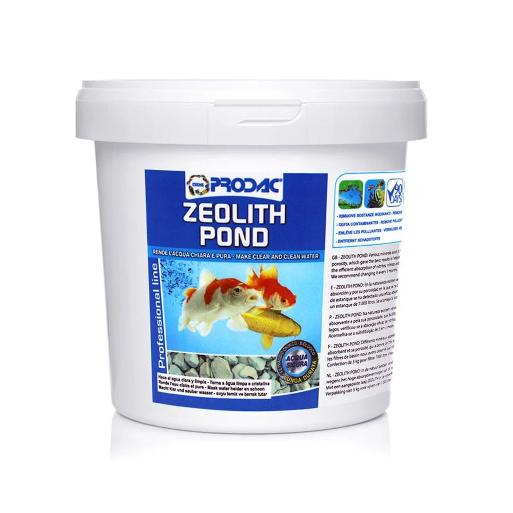 Prodac Zeolith Pond Secchiello da 5Kg - Zeolite per laghetti