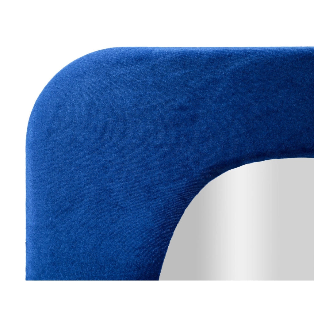 Specchio con Cornice VKH461, Blu, MDF, 40x4x160 cm