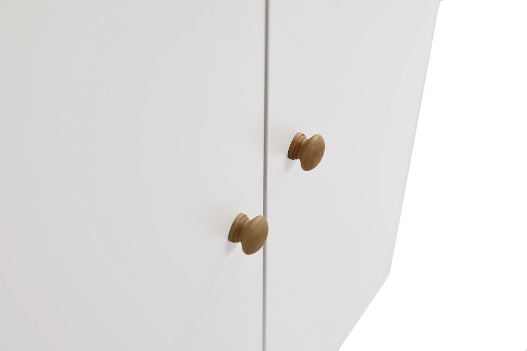 ARMADIO Compatto 80x50x120 cm MDF Bianco