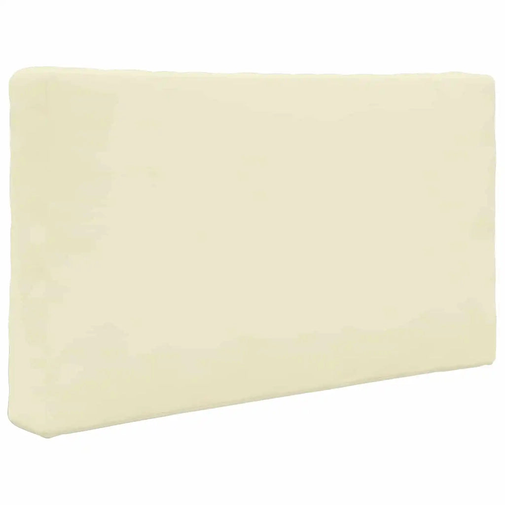 Cuscino per divano da esterno 2 pcs Crema Poliestere 900831