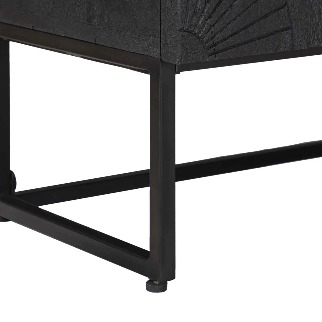 Credenza Nero 105 x 30 x 68 cm 42020081