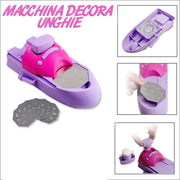 Trade Shop - Nail Art Print Macchina 45 Decorazioni Disco Decorazione Unghie Stampi Top -