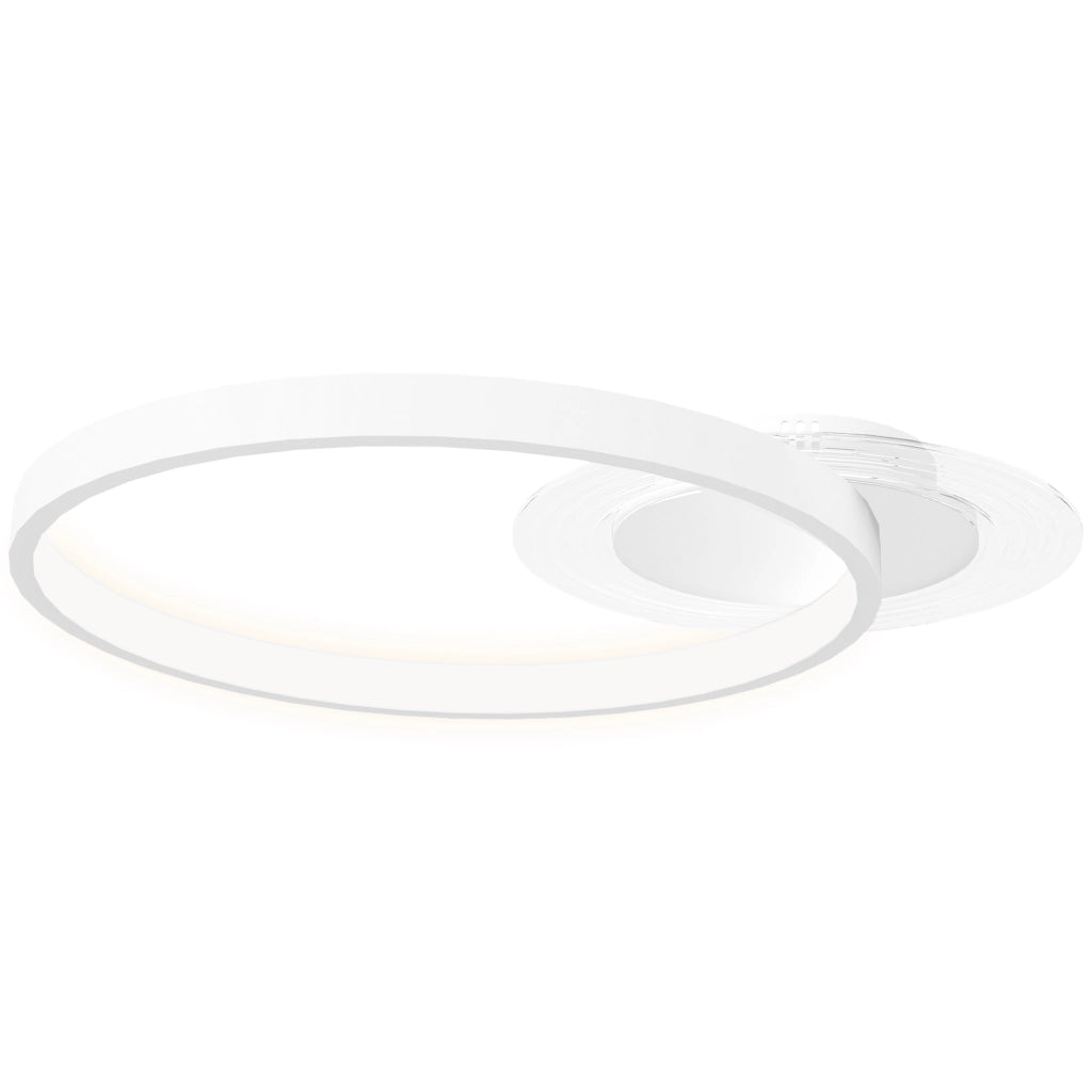 Lampada da Soffitto ¨C zephmum ¨C 50x40x7,4 cm Bianco