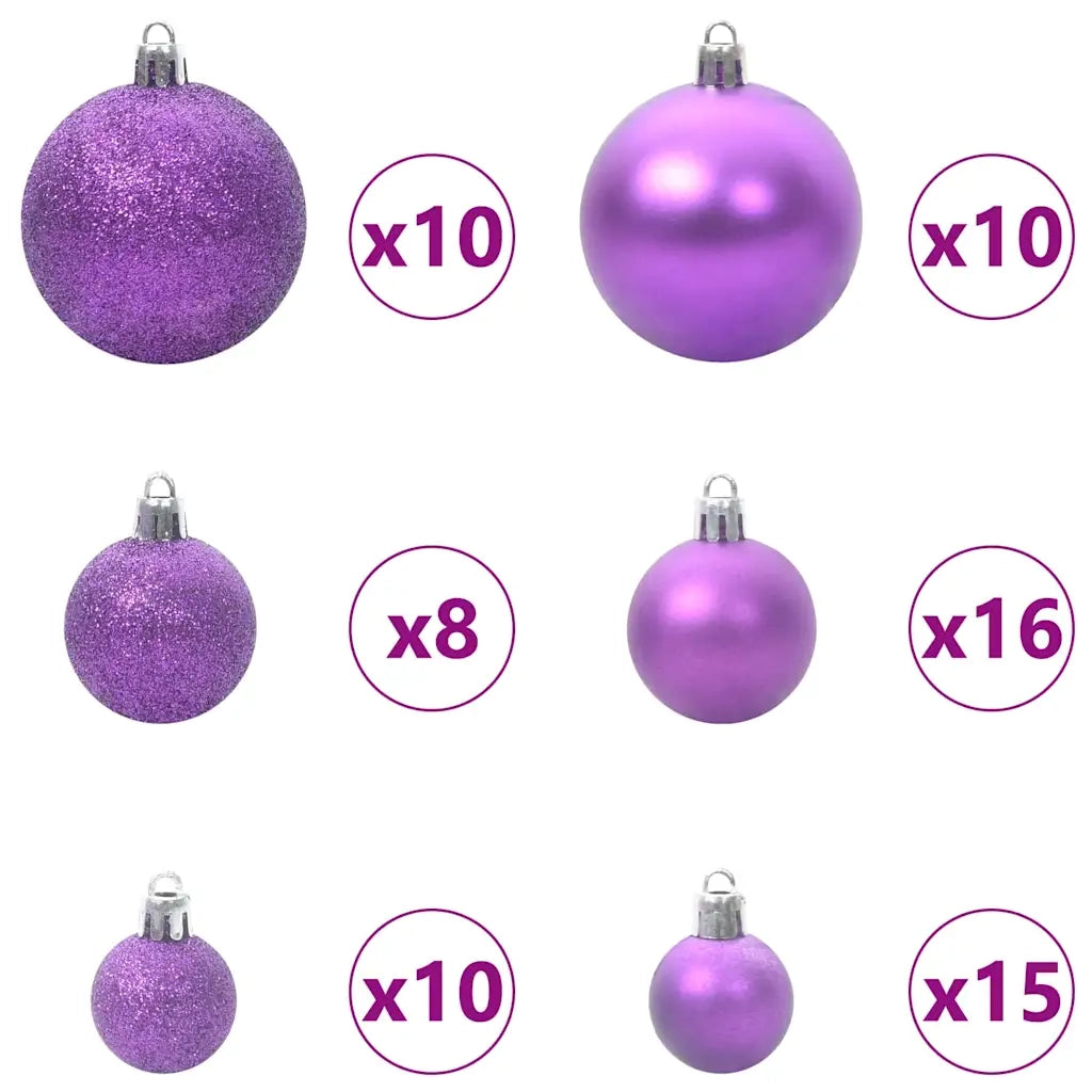 Albero di Natale artificiale con 300 LED Bianco 210 cm