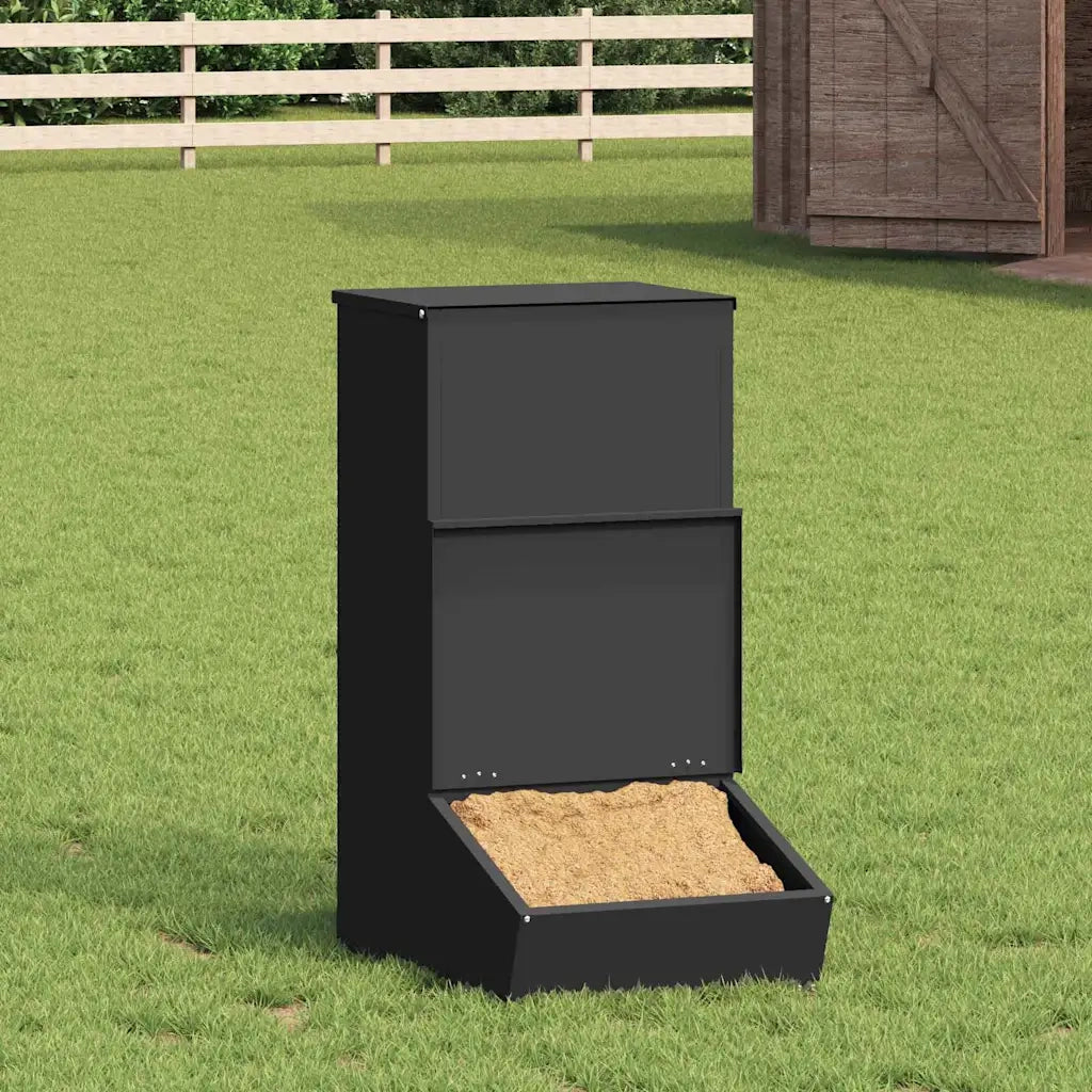 Nutriente per Maiali Nero 55 x 38 x 76 cm 874636