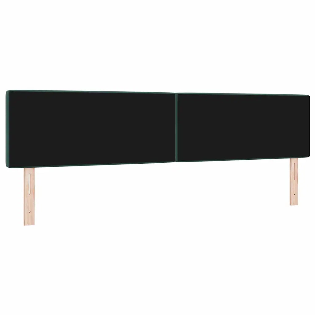 Testiera | Testata Verde Scuro 200 cm Velluto
