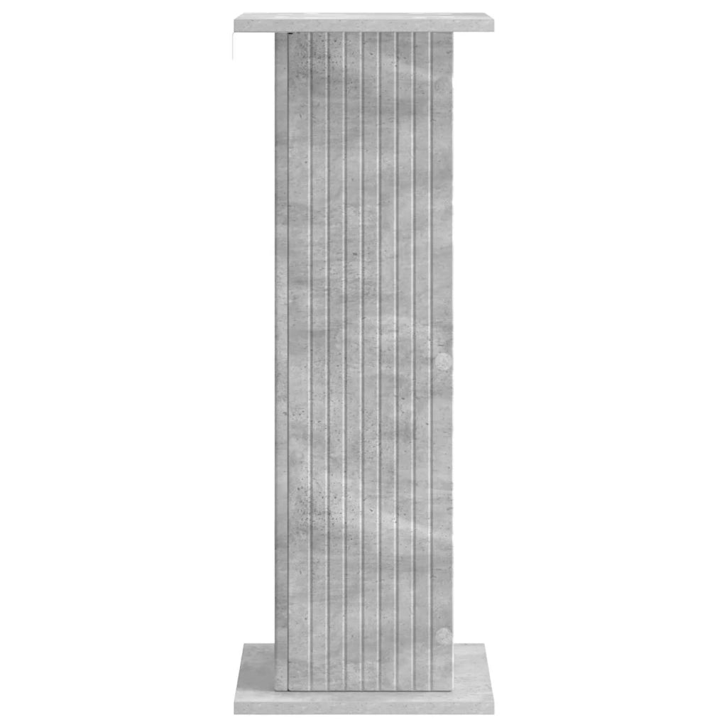 Supporto per piante Grigio Cemento 30,5 x 30 x 80,5 cm 899768
