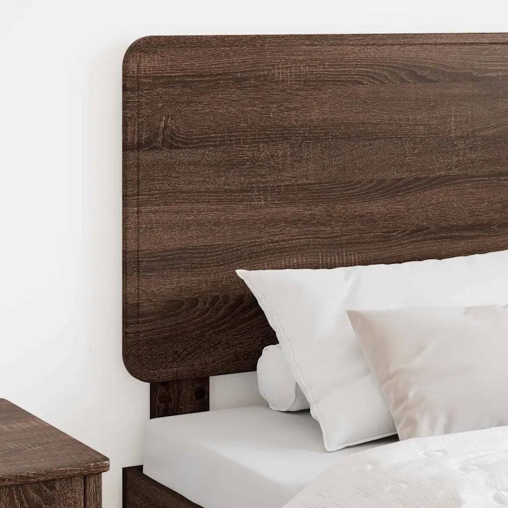 Testiera-Testata-Testiera Decorativa Rovere Marrone 90 cm Legno multistrato 156419