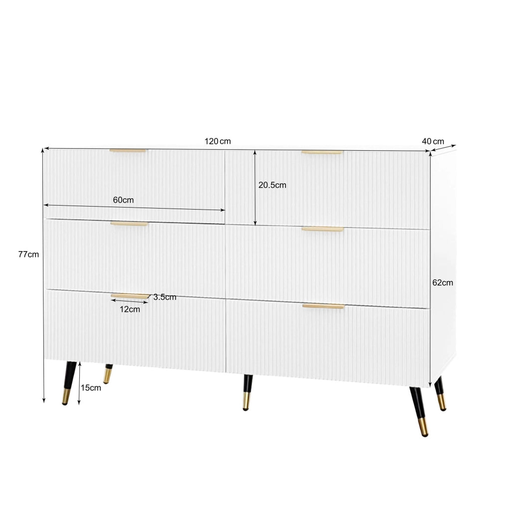 Credenza con Cassetti e Ampio Spazio ¨C MINIMAL ¨C Design Moderno