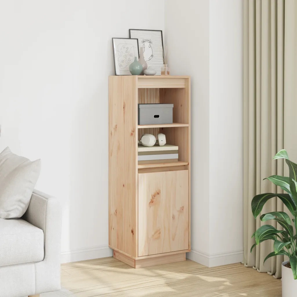 Credenza 37x34x110 cm in Legno Massello di Pino 813515