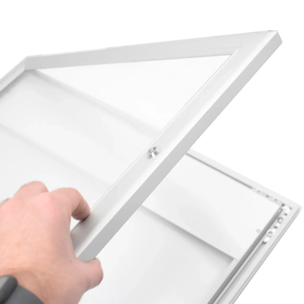 Bacheca per esterni porta Menu personalizzabile - 1 x A4 LED