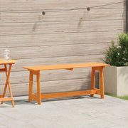 Panchina da esterno Marrone 119 x 37 x 47 cm Pino massello 4012192