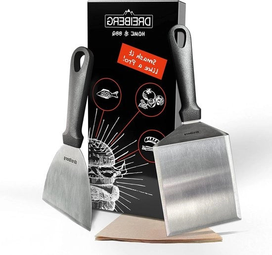 Set di griglia XXL con manico di comfort per barbecue