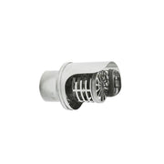 Fumaiolo terminale per tubi pellet innesto m maschio, diametro 80mm
