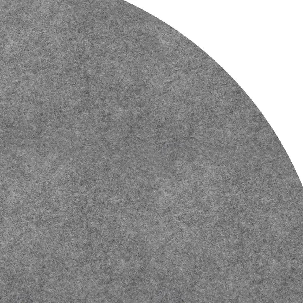 Telo Sotto Piscina Grigio Chiaro Ø500 cm Geotessile Poliestere 94221