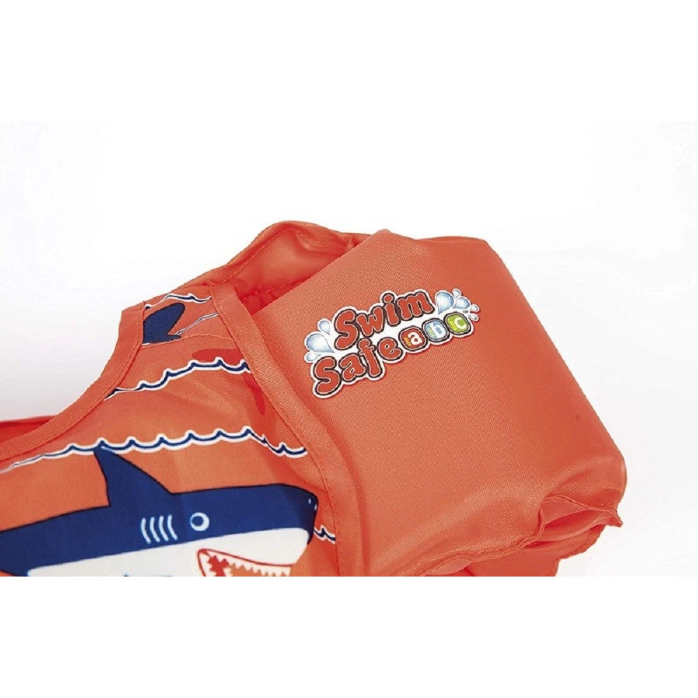 Trade Shop - Salvagente Con Braccioli Gilet Gonfiabile Per Bambini 3-6 Anni Swim Safe 32174 -