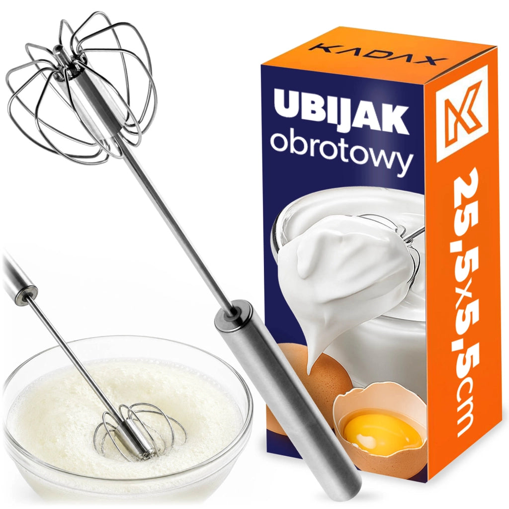 Sbattitore automatico rotante KADAX da 26 cm per impasti