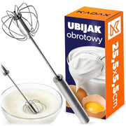 Sbattitore automatico rotante KADAX da 26 cm per impasti