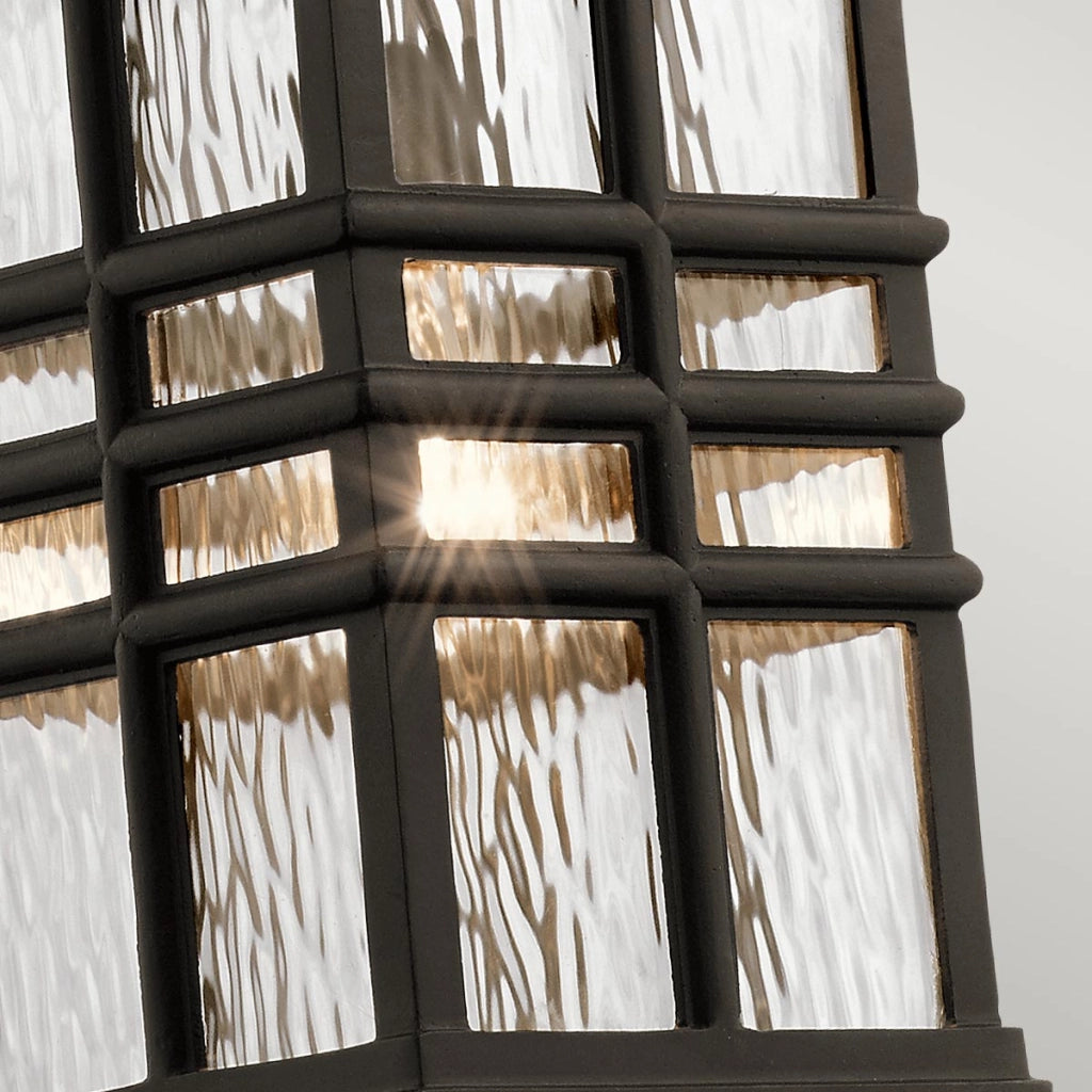 Lampada sospensione esterno Beacon Square bronzo E27 60W Kichler