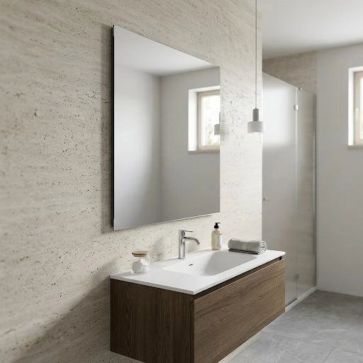 Specchio filo lucido mod. UNIKA cm 90 x H 74