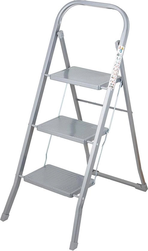 Huishoudtrap 3 Treden con Ladder per 3 Gradini