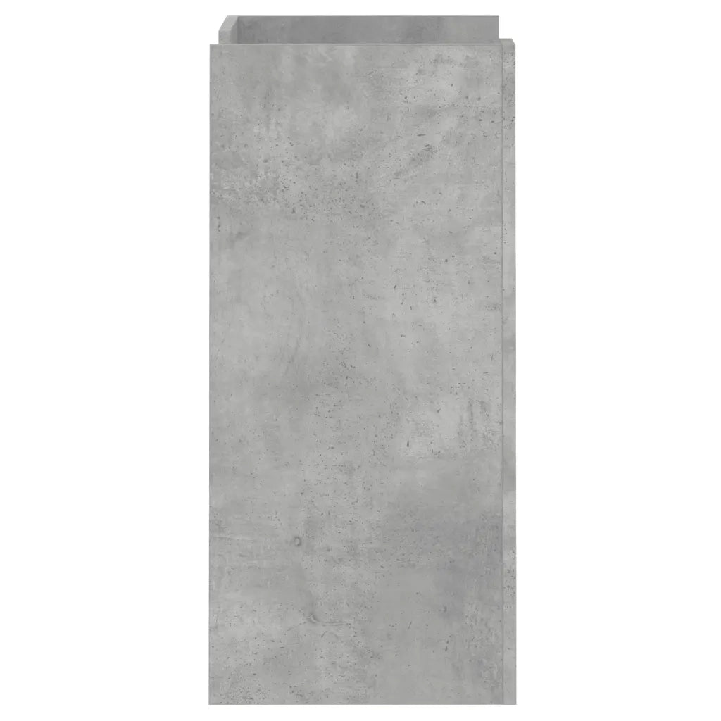 Credenza | Madia | Buffet da pranzo | Armadio da pranzo Grigio Cemento 45x35x75 cm in Legno Multistrato