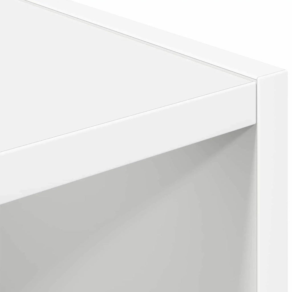 Comodino 2 pcs Bianco 30,5 x 27 x 59,5 cm Legno multistrato 8000613