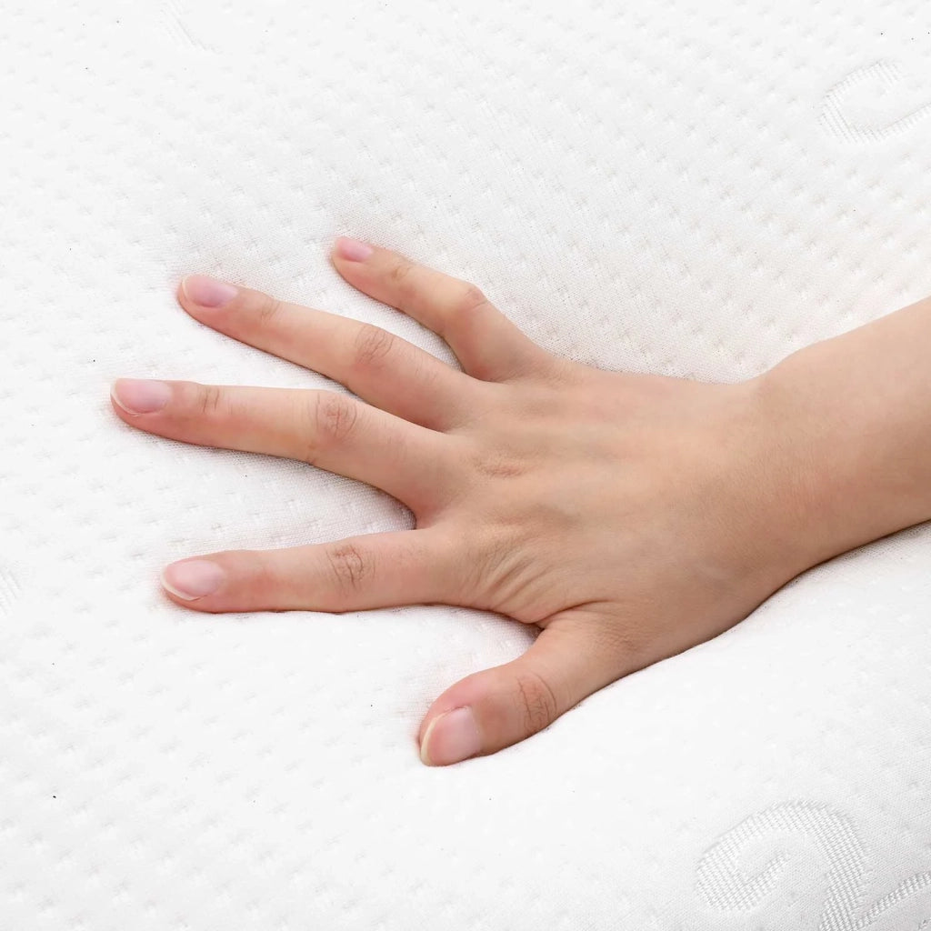 Cuscino da Letto Bianco 60 x 40 x 13 cm Schiuma Memory in Gel 42020227