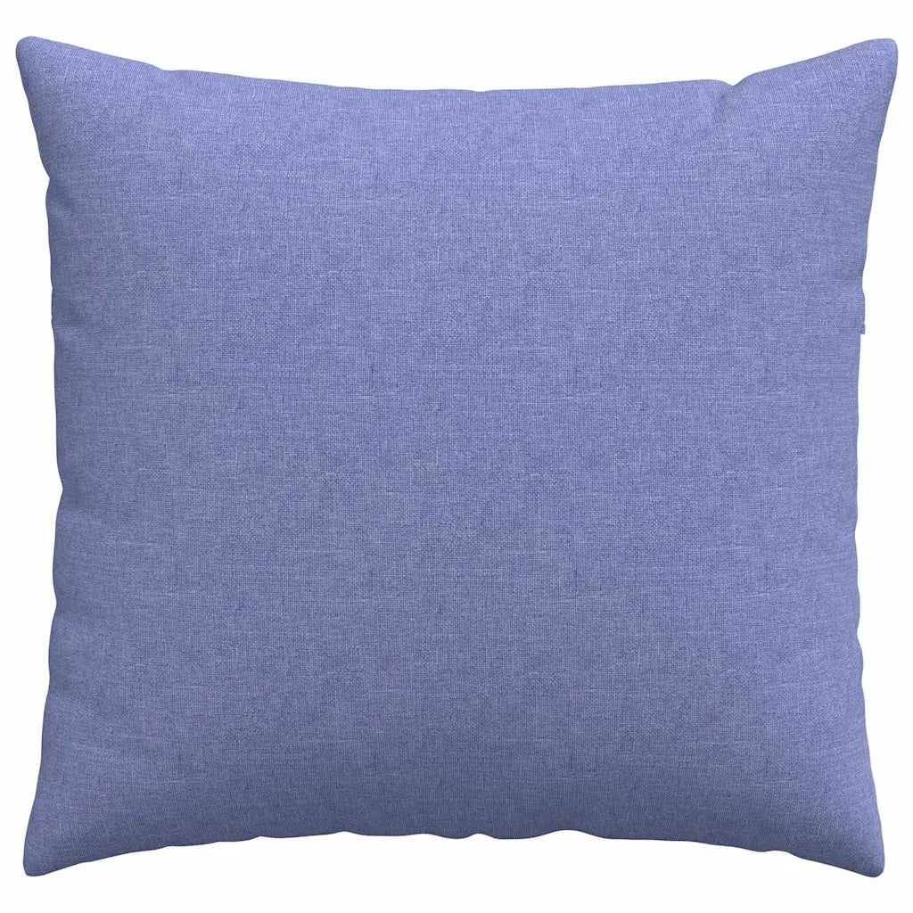 Cuscini da Divano 2 pcs Blu jeans 50 x 50 cm Tessuto 42013968