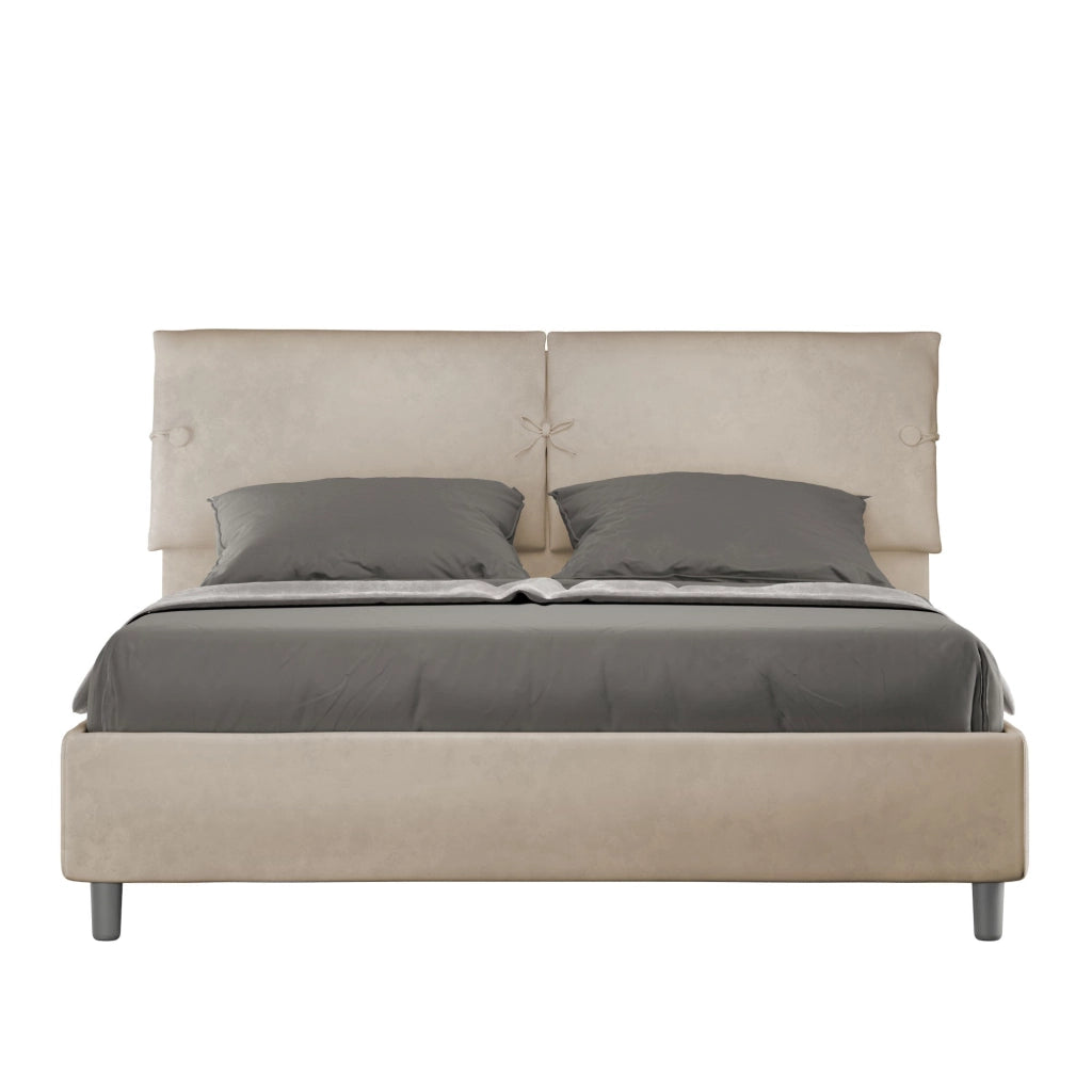 Letto Matrimoniale 160x210 cm Senza Rete Sleeper Sabbia