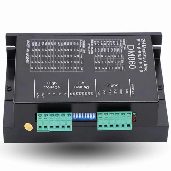 Driver motore a passo DM860 per uso industriale