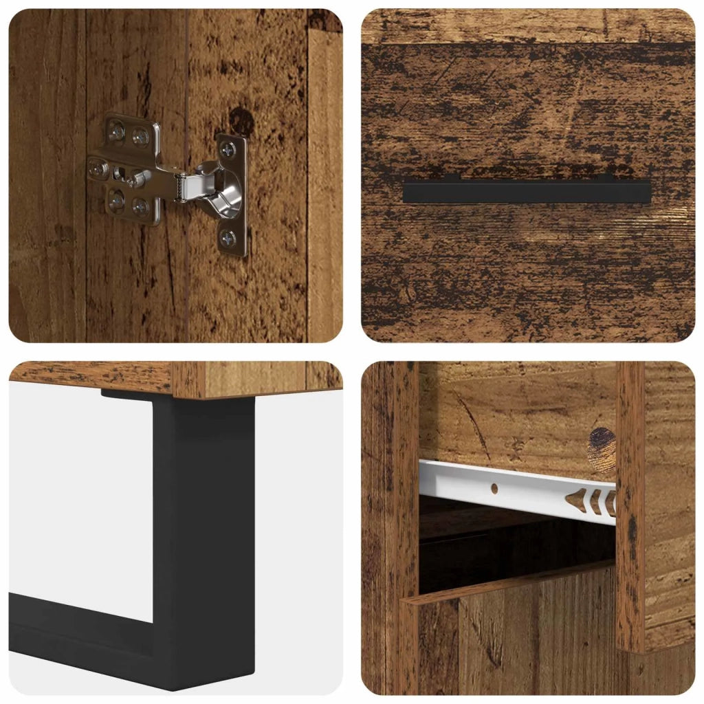 Credenza Legno vecchio 69,5 x 34 x 90 cm Legno multistrato 882308