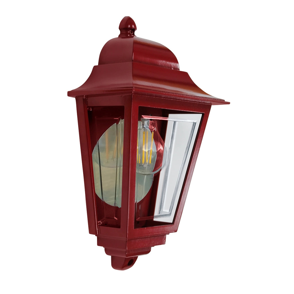 Applique esterna lanterna rossa Elstead DecoLane E27 IP44