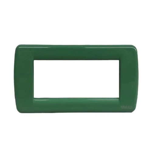 VIMAR IDEA - RONDO` PLACCA 4P METAL VERDE SALVIA