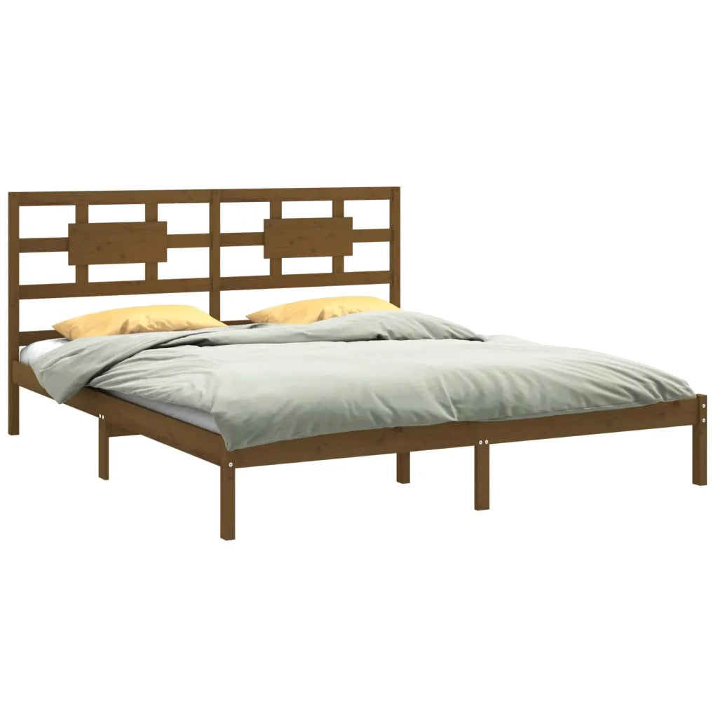 Giroletto senza Materasso Ambra 200x200 Legno Massello