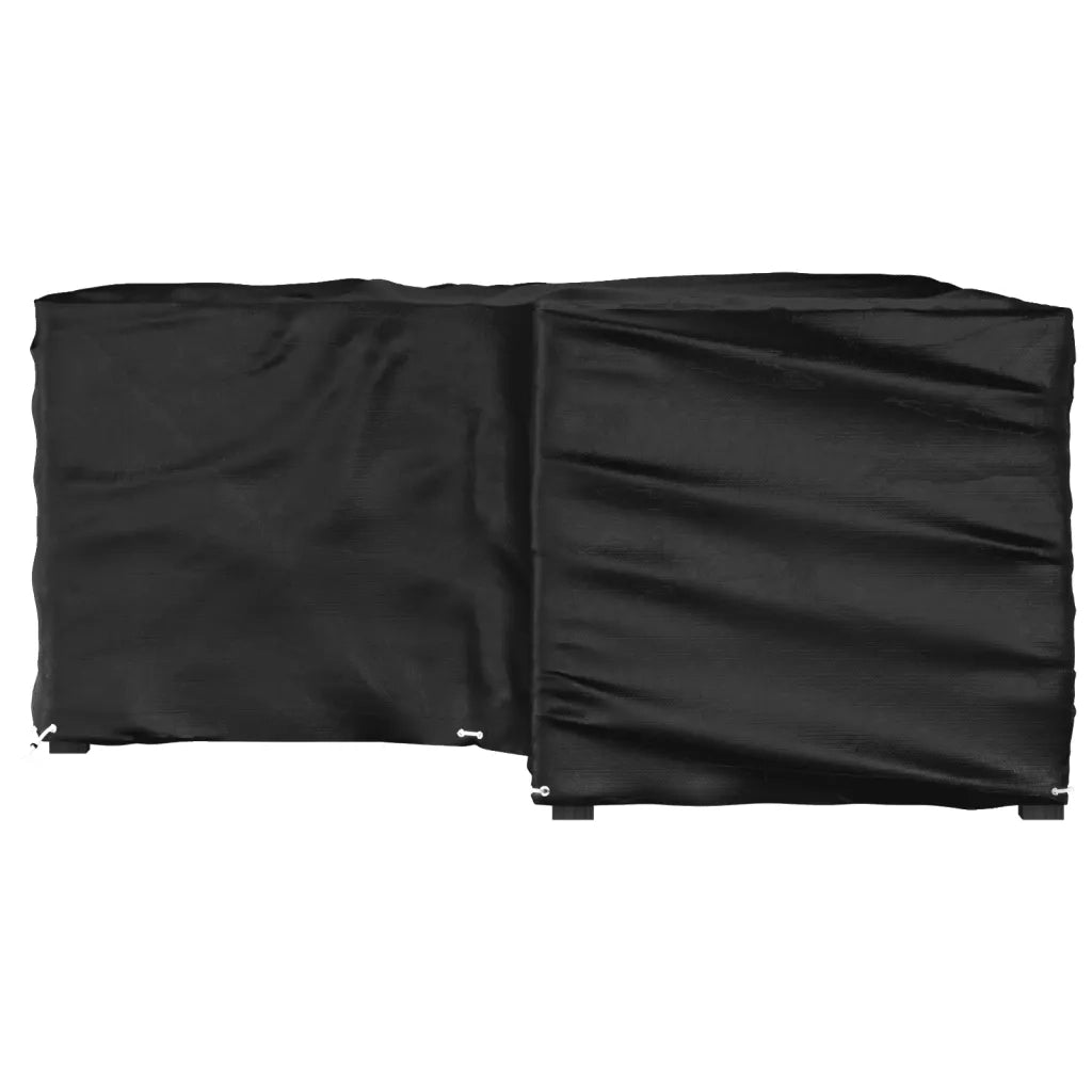 Copertura Mobili da Giardino a L 12 Occhielli 185x185x90 cm 319314