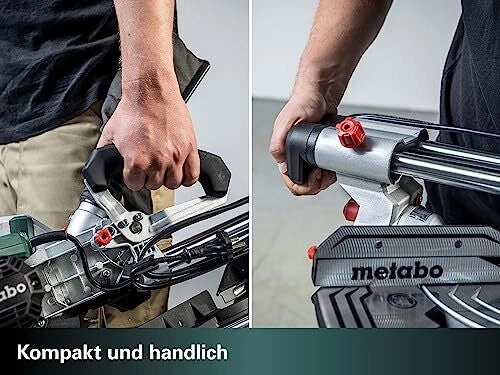 Metabo 610216000 KS 216 M Troncatrice 1100 W Lama 216 mm Inclinazione -2 a 47° Piano Girevole 47-47°