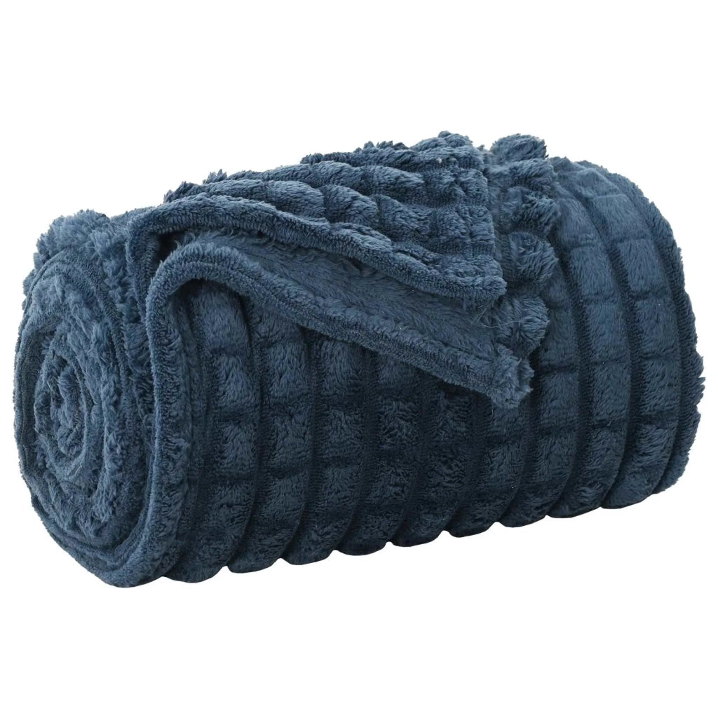 Coperta Blu navy 200 x 150 cm Panno