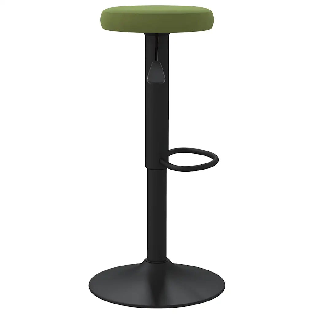 Sgabelli da Bar 2 pz Verde Chiaro in Velluto 333145