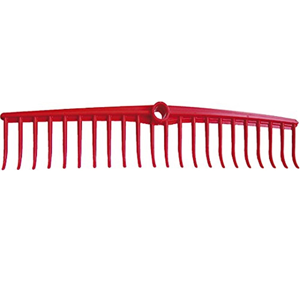 Rastrello plastica marrone 22 denti curvi cm 55