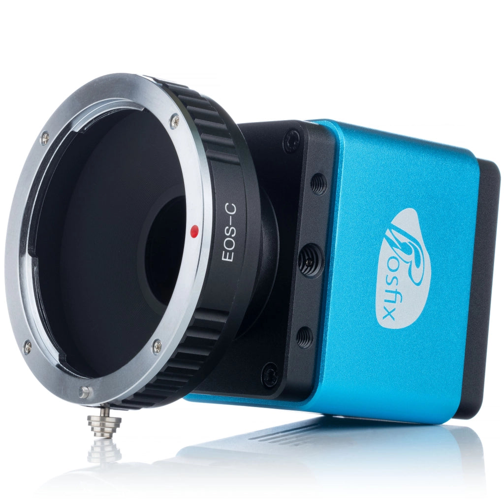 Adattatore C-Mount per Canon EOS – Compatibile con Obiettivi EF EF-S e Fotocamera Raspberry Pi HQ