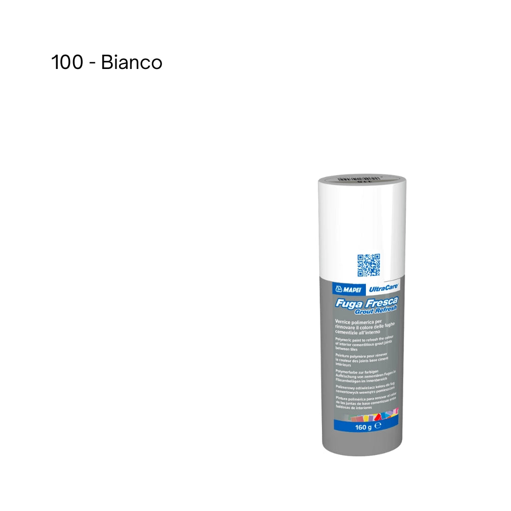 Rinnovo fughe sbiadite ripristinare pavimento ultracare fuga fresca 160 gr *** colore- bianco - 100, confezione 1