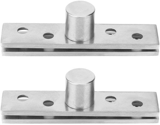 Serratura a Rotazione 360 Gradi - Acciaio Inossidabile - 75x17mm - Duratura - Sicurezza - Finishing Anticorrosione - Serratura di Porta