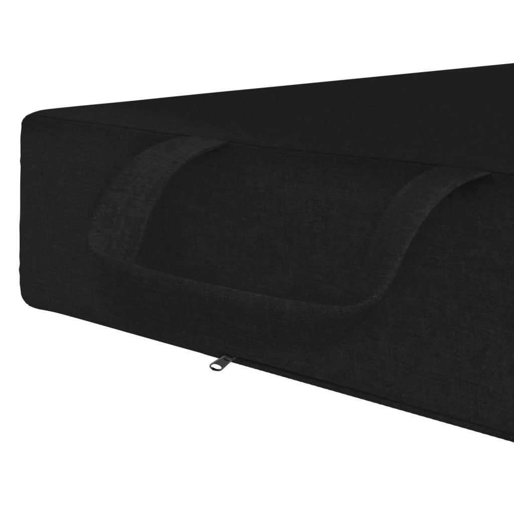 Divano Letto Pieghevole 75 x 67 x 45 cm Nero 900162