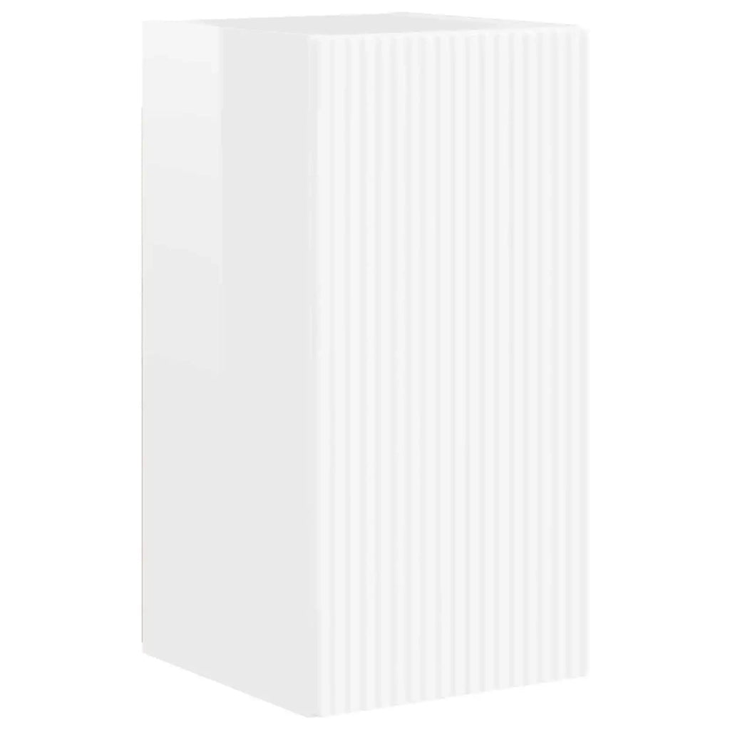 Mobile TV 8 pcs Bianco Lucido 3409145